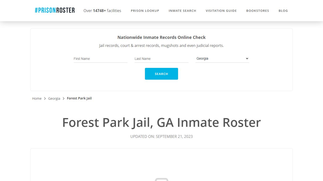 Forest Park Jail, GA Inmate Roster - Prisonroster